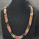 Multi Tourmaline Stone Necklace