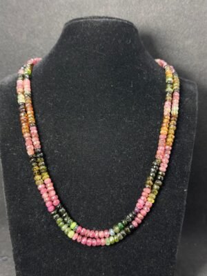 Multi Tourmaline Stone Necklace